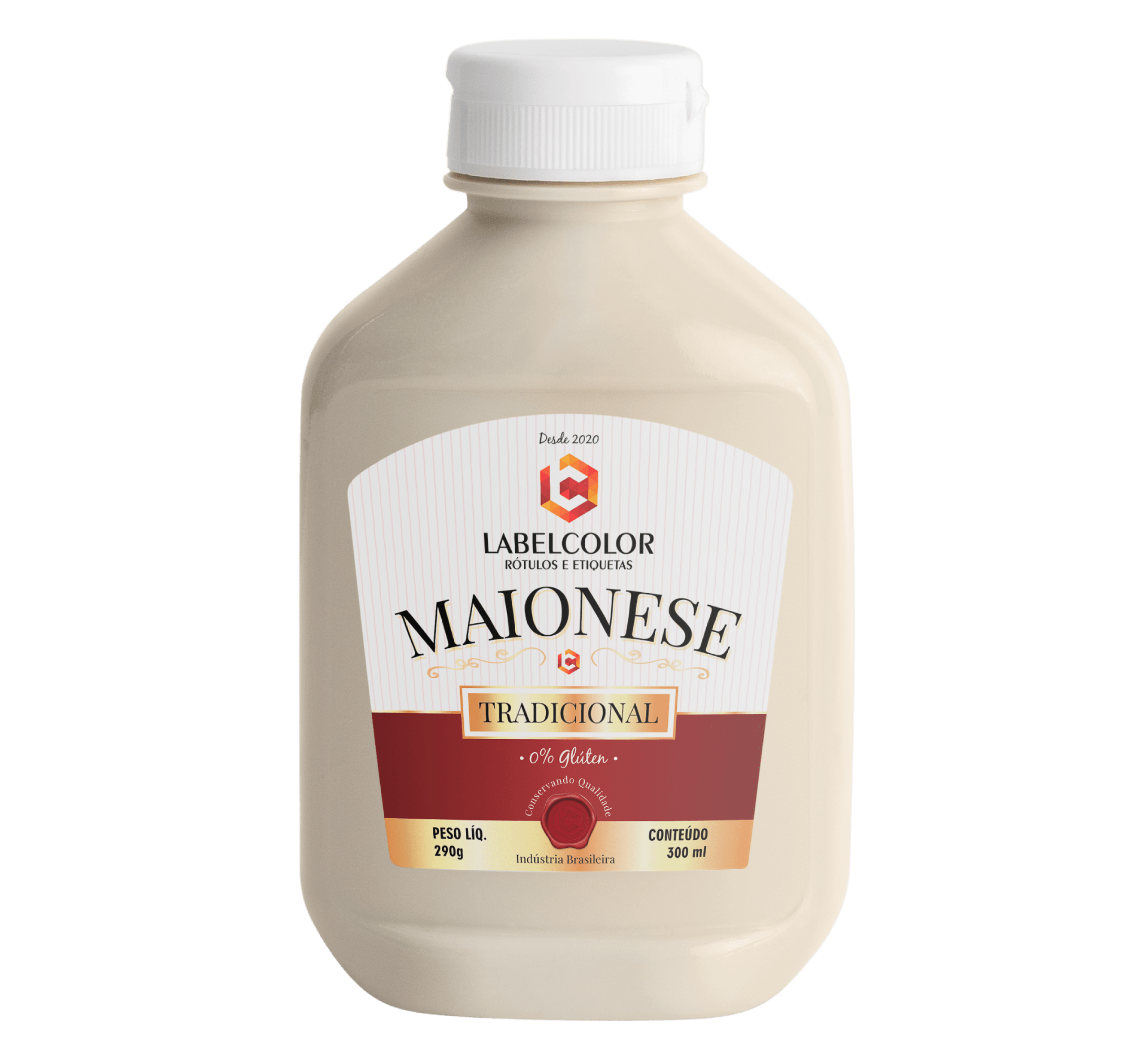 rótulo para condimento LabelColor - Maionese